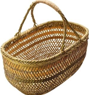 Hand Shopping Basket Baskets Weave Basket Basket Vegetable Basket Baskets Hamper Fruit Basket Wicker Fruit Basket Harvest Basket Garden Hod Egg
